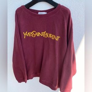 Yves Saint Laurent Sweatshirt